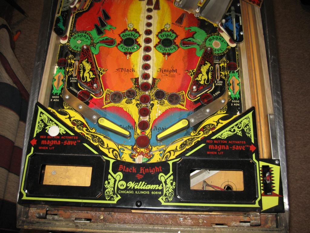 adjusting default hi scores black knight pinball